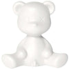 Qeeboo Teddy Boy Bordlampe med Ledning, Hvid