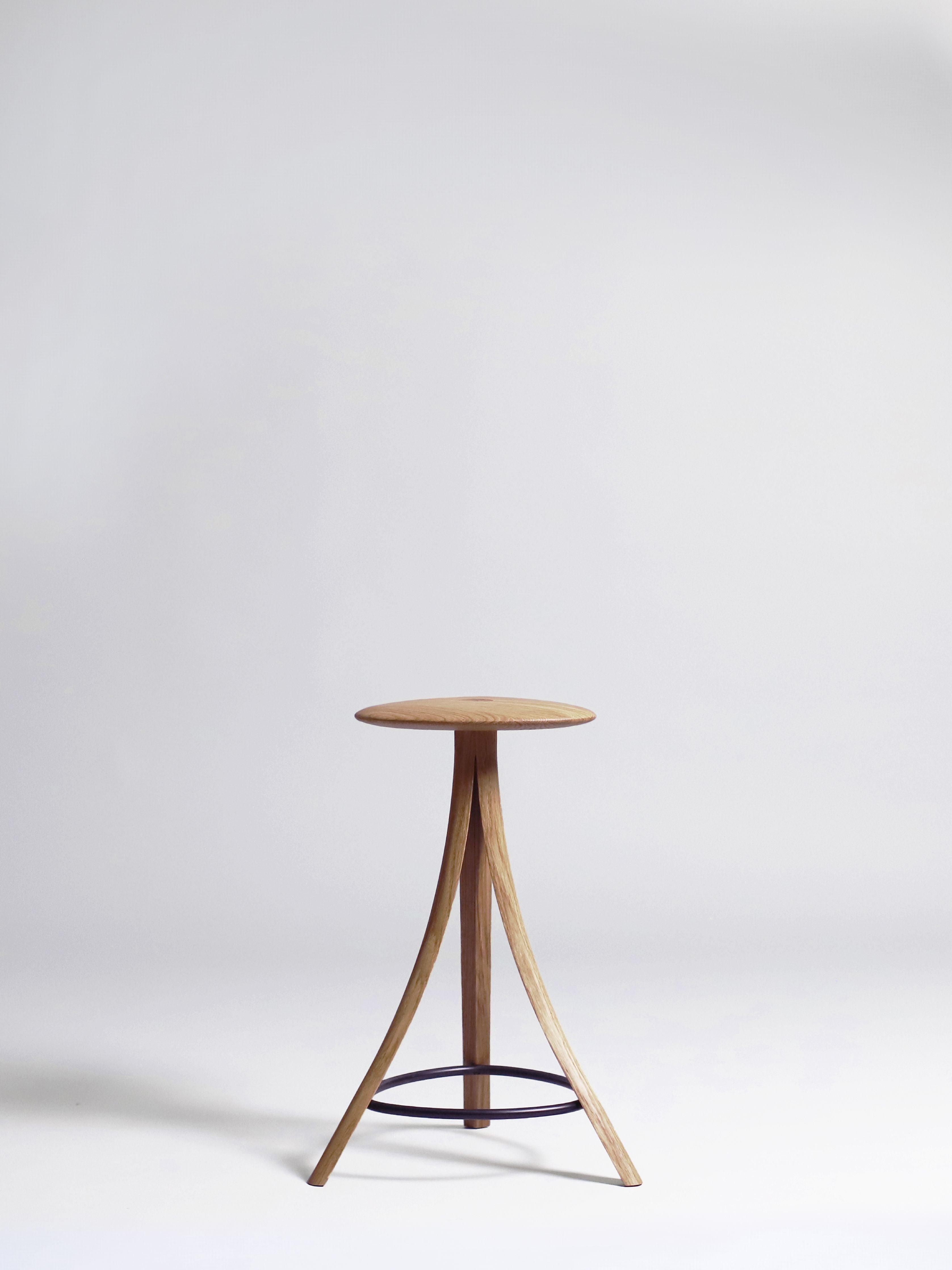 [product_category]-Ro Collection Clover Stool, Oak/Oil-Ro Collection-5712129038233-CLO-S-OO-999-ROC-2