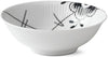 Royal Copenhagen Black Mega Rifled Bowl, 35 CL