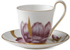 Royal Copenhagen Flora Høihankshop med tallerken Iris, 27Cl