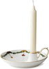 Royal Copenhagen Star Rifled Christmas Candlestick, 17,5cm