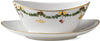 Royal Copenhagen Star Rifled Christmas Sauce Bowl