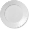 Royal Copenhagen Hvit riflet plate, 22 cm