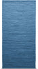 Tæppe solid bomuldstæppe 65 x 135 cm, Stillehavet