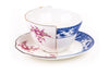 Seletti Hybrid Teacup With Saucer, Ze Nobia