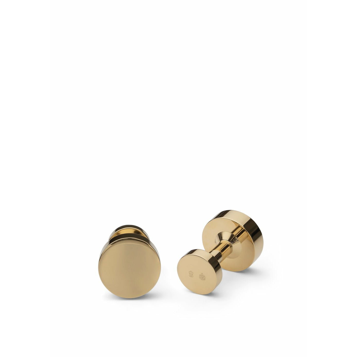 [product_category]-Skultuna Icon Cufflink Model 1 316 L Gold Plated Steel, ø1,5 Cm-Skultuna-7340037816452-1046-2-SKU-1