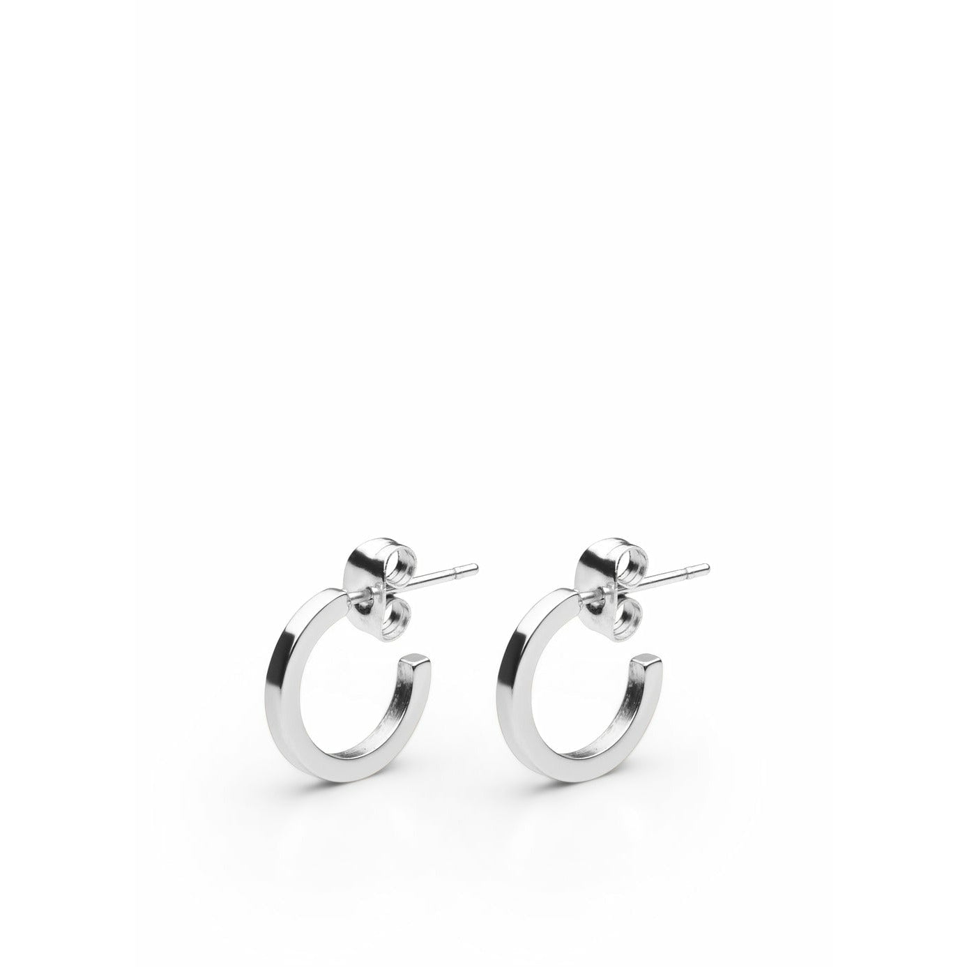 [product_category]-Skultuna Sb Earrings Polished Steel, ø1,3 Cm-Skultuna-7340037820909-1917-M-SKU-1