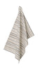 Spira Stripe Viskestykke 47x65 Cm, Natur