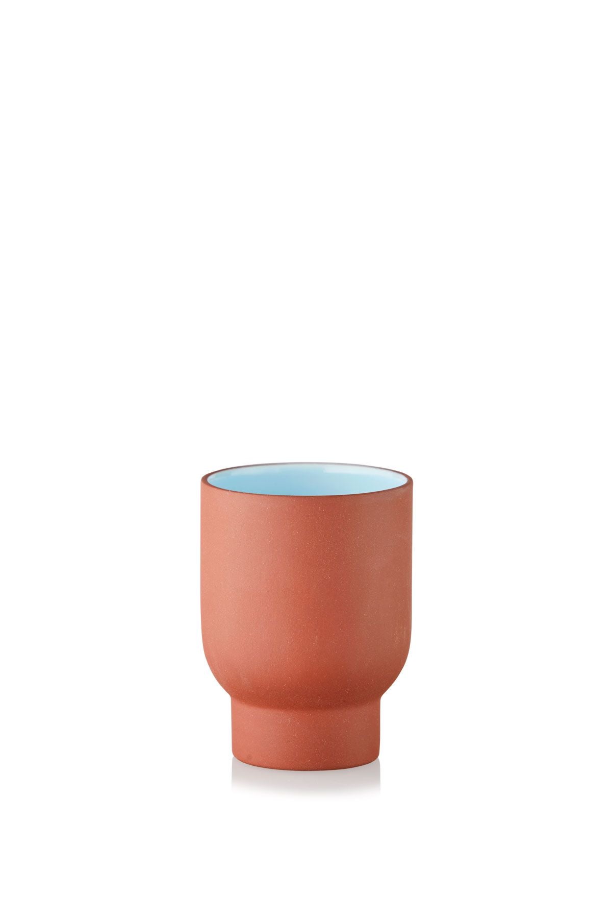 [product_category]-Studio About Clayware Set Of 2 Cups, Terracotta/Blue-Studio About-5714356019115-75100TB-STU-1