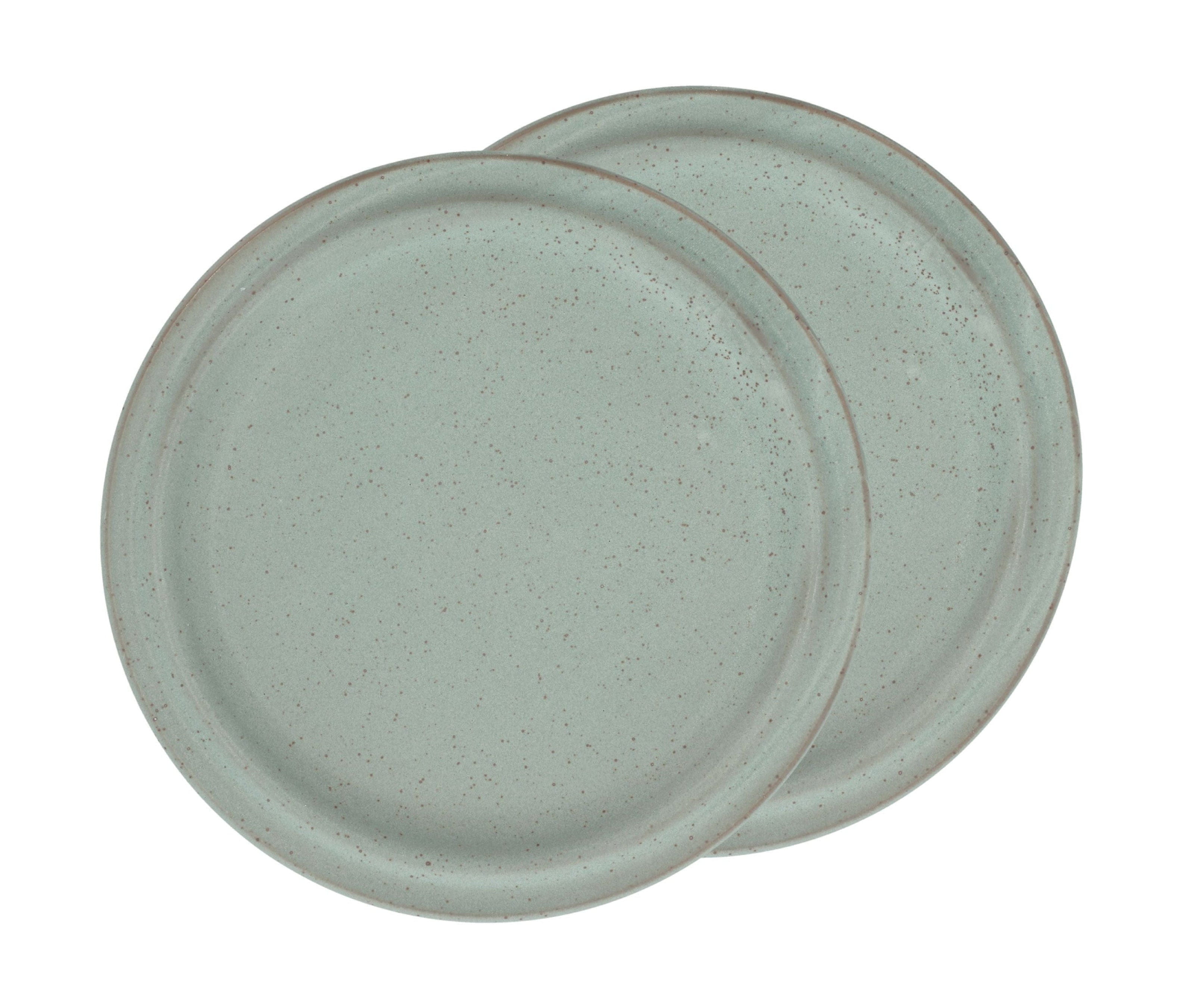 [product_category]-Villa Collection Evig Lunch Plate Set Of 2, Green-Villa Collection-5722000293842-29384-VIL-1