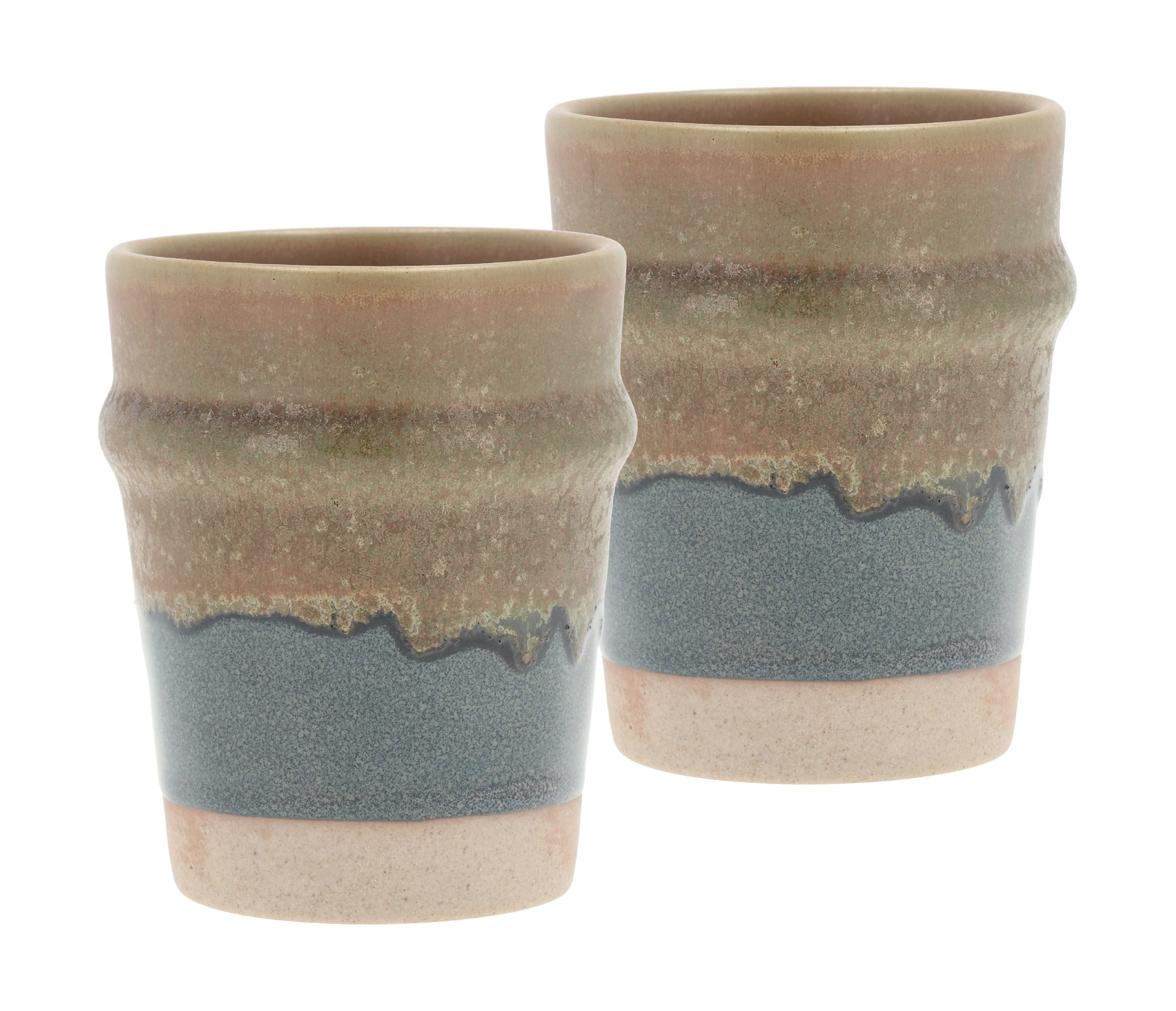 [product_category]-Villa Collection Evig Mug Set Of 2, Blue/Brown-Villa Collection-5722000293774-29377-VIL-1