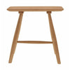 Villa Collection Stool Oiled Oak, H 45 Cm