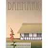 Vissevasse Denmark Farmhouse Poster, 50 X70 Cm