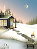 Vissevasse Sauna Plakat, 70x100 cm