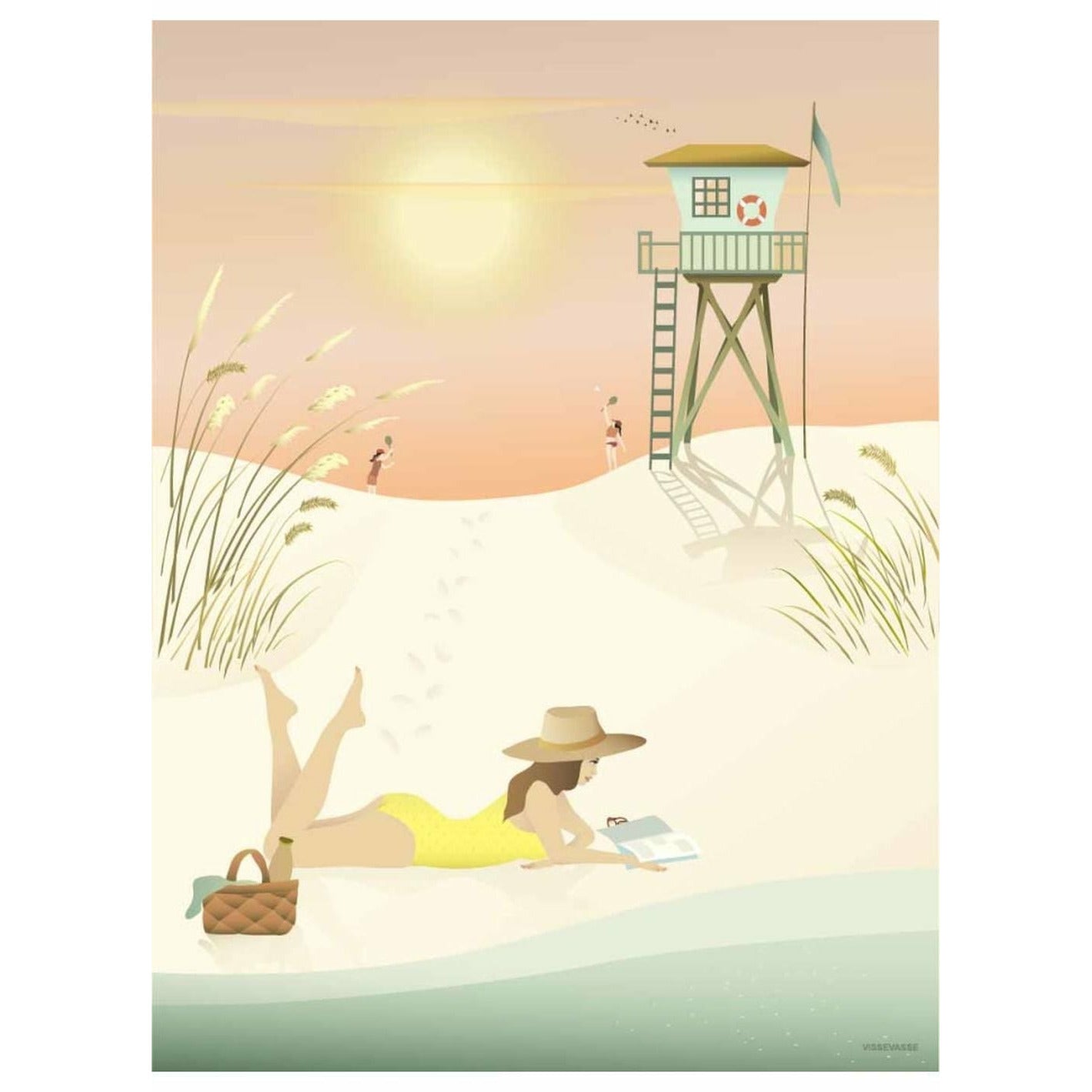 [product_category]-Vissevasse Sunny Days Poster, 50 X 70 Cm-Vissevasse-5713138105534-F-2021-055-L-VIS-1