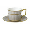 Wedgwood Anthemion Grey Teacup And Saucer