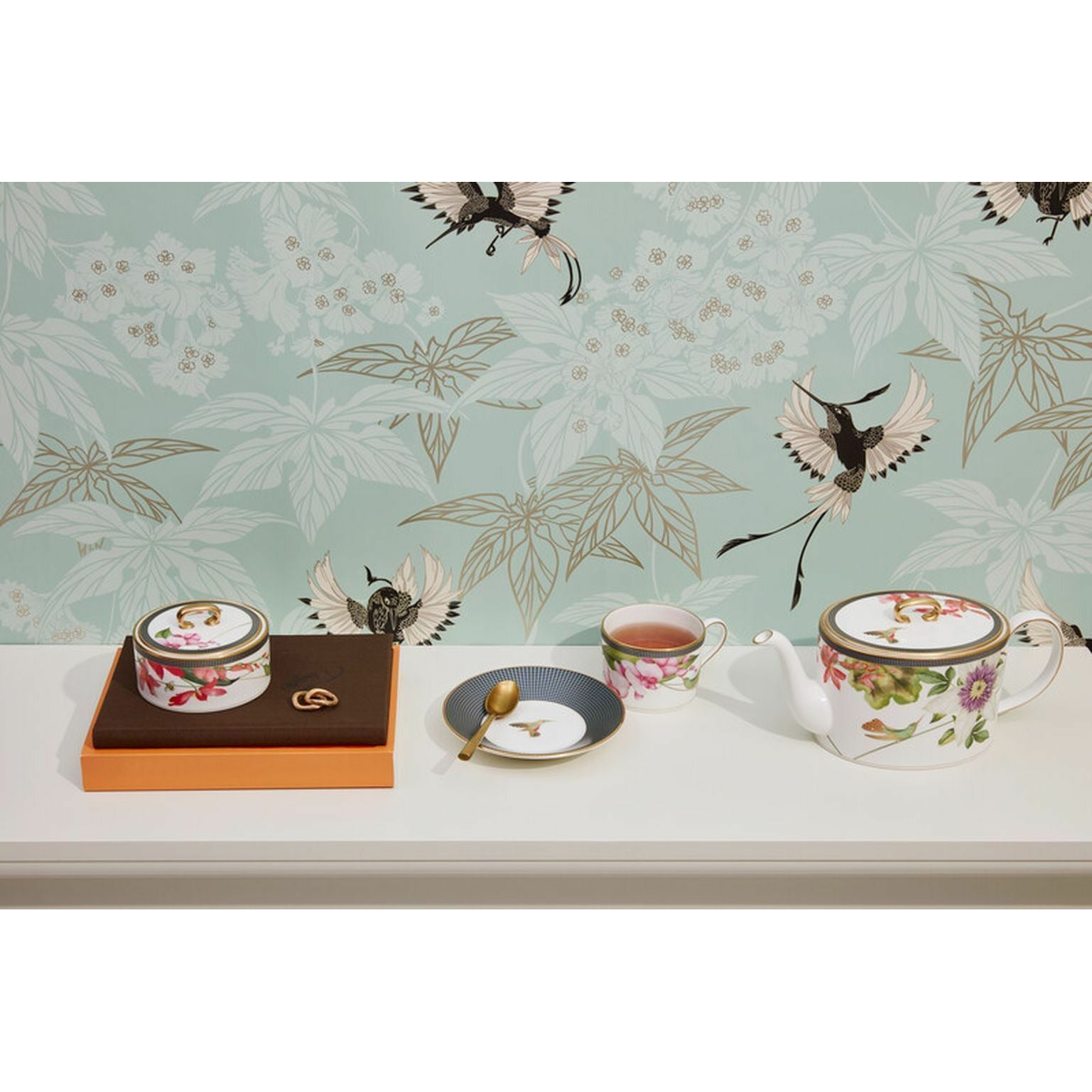 [product_category]-Wedgwood Hummingbird Tea Set, 15 Pieces-Wedgwood-701587439770-1056238-WED-2