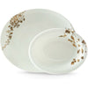 Wedgwood Vera Wang Jardin Serveringsset - Ovalt Serveringsfad & Dybt Ovalt Fad) 25X20 Cm