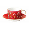 Wedgwood Wonderlust Crimson Jewel Tekop & Underkop 0,15L I Gaveæske, Rød