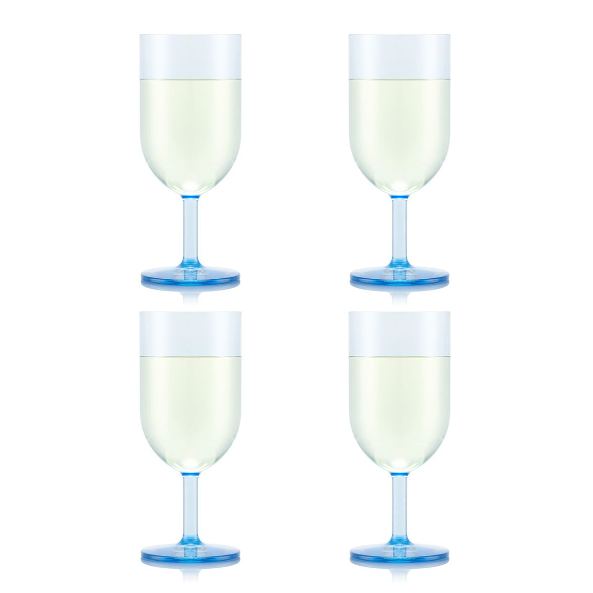 Bodum Oktett White Wine Glasses 4 stk. 0,23 L, Blue Moon