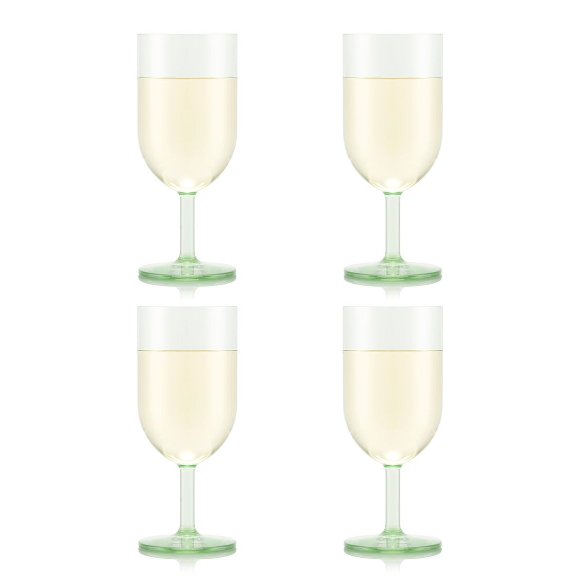Bodum Oktett White Wine Glasses 4 stk. 0,23 L, pistache