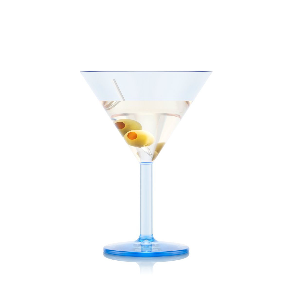Bodum Oktett Martini Glasses 4 stk. 0,18 L, Blue Moon