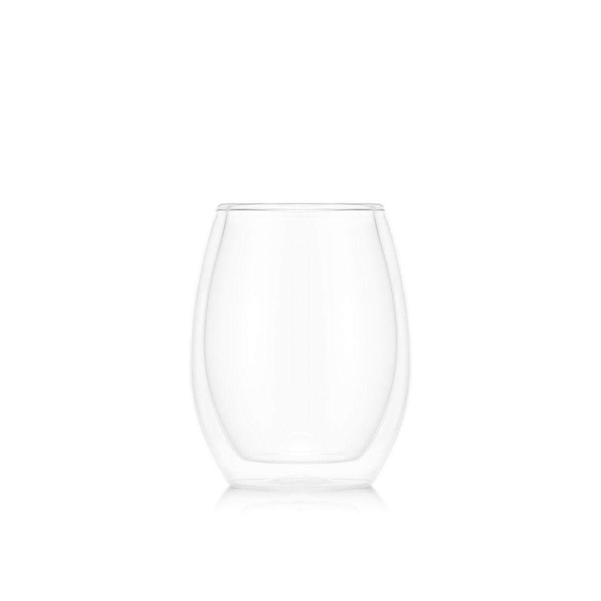 Bodum skål dobbelt vægglas 2 stk., Merlot 0,5 l