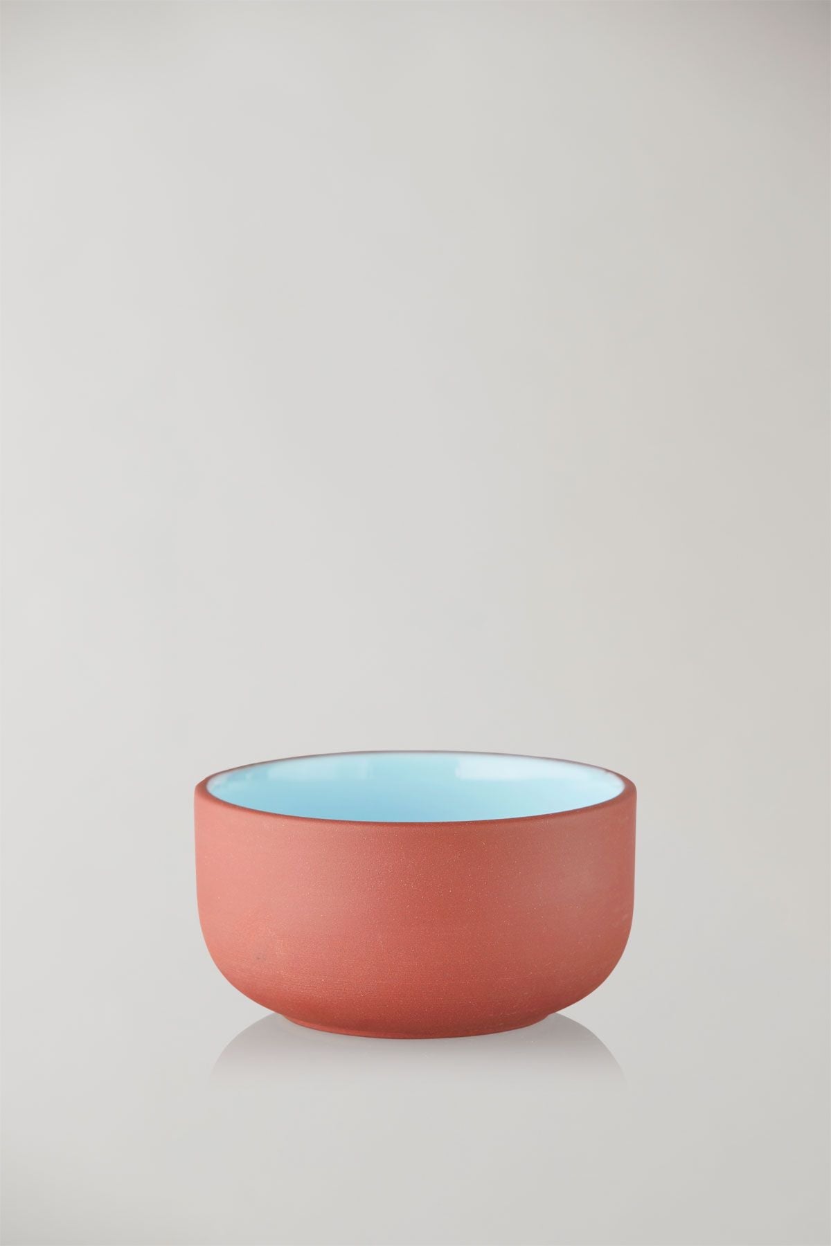 Studio About Clayware -sæt med 2 skåle, terracotta/blå