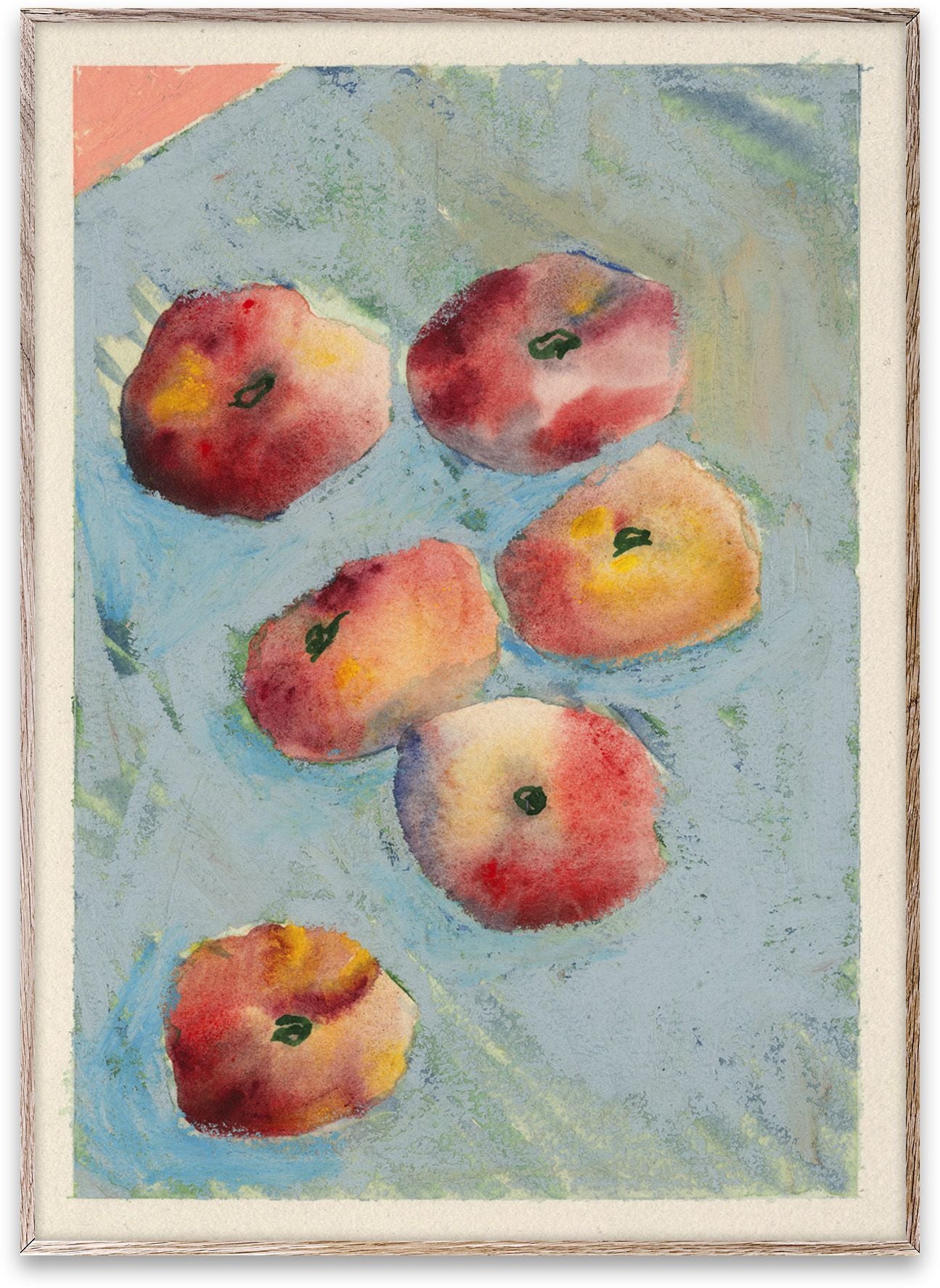 Paper Collective Peaches Poster, 70x100 cm
