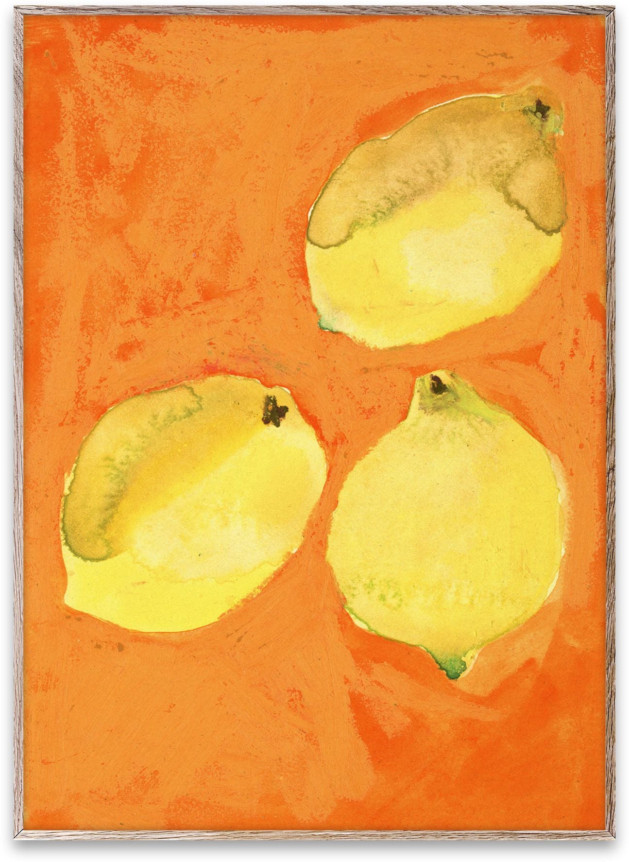 Paper Collective citroner plakat, 30x40 cm
