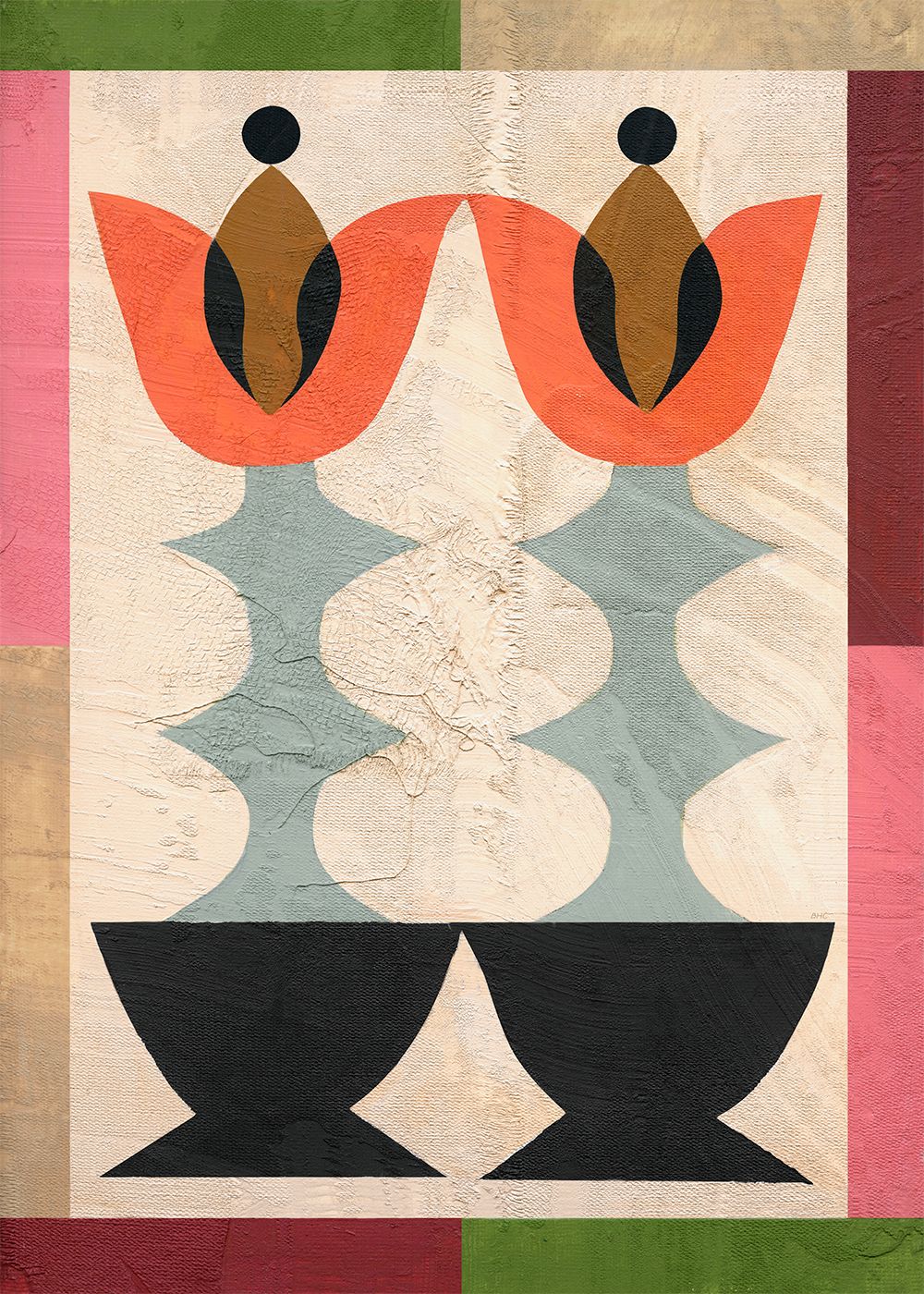 Paper Collective Flor de Luz -plakat, 70x100 cm
