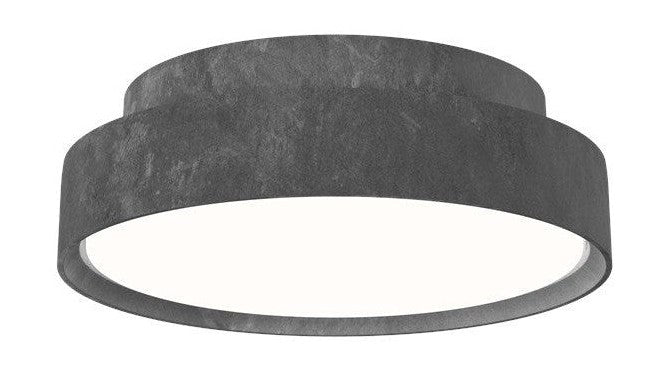Louis Poulsen LP Slim Round Surface Mounted Ceiling Lamp 1092 Lumens Ø25 Cm, Dark Aluminium