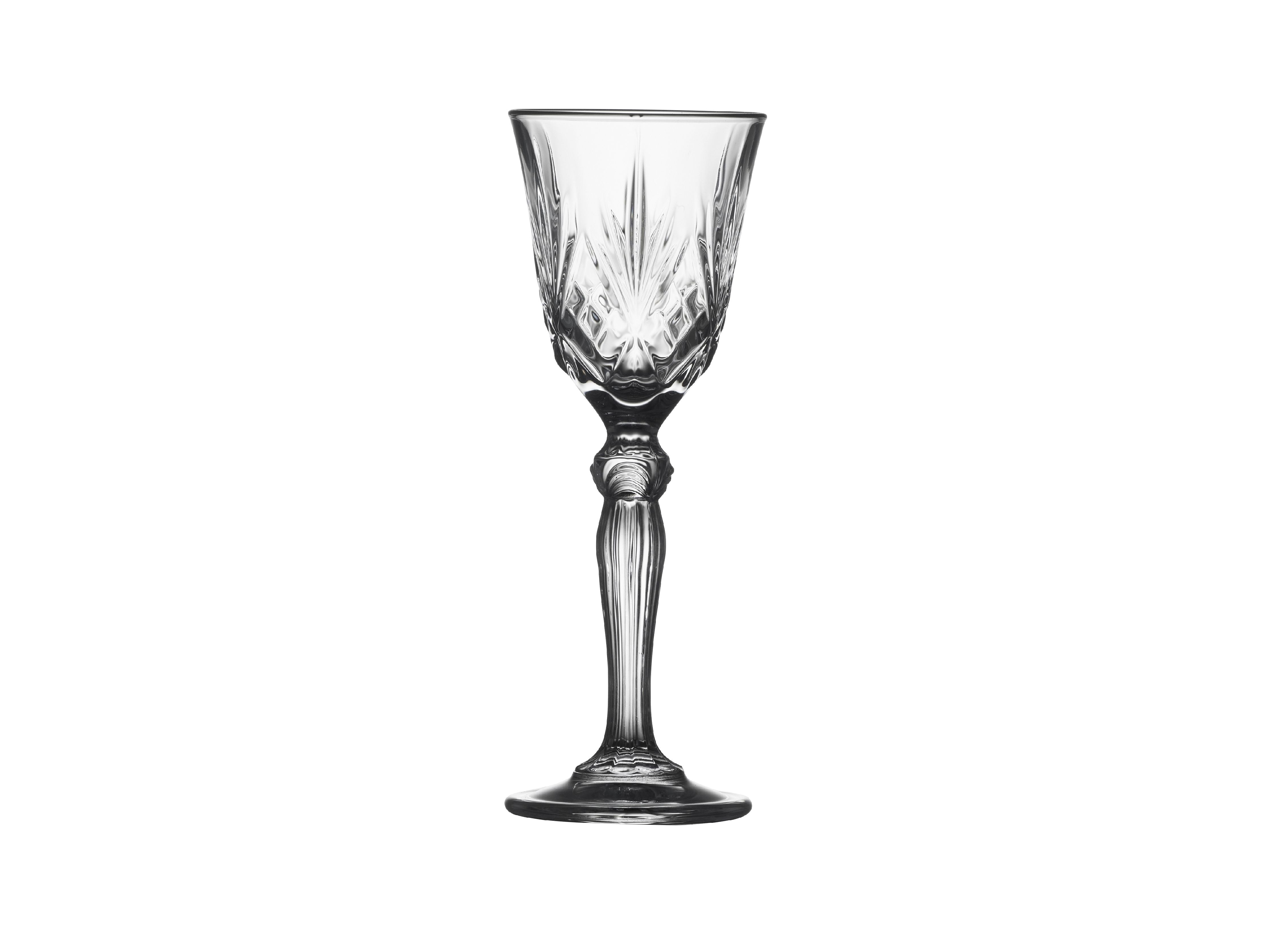 Lyngby Glas Krystal Melodia Aquavit Glass 5 CL 4 stk
