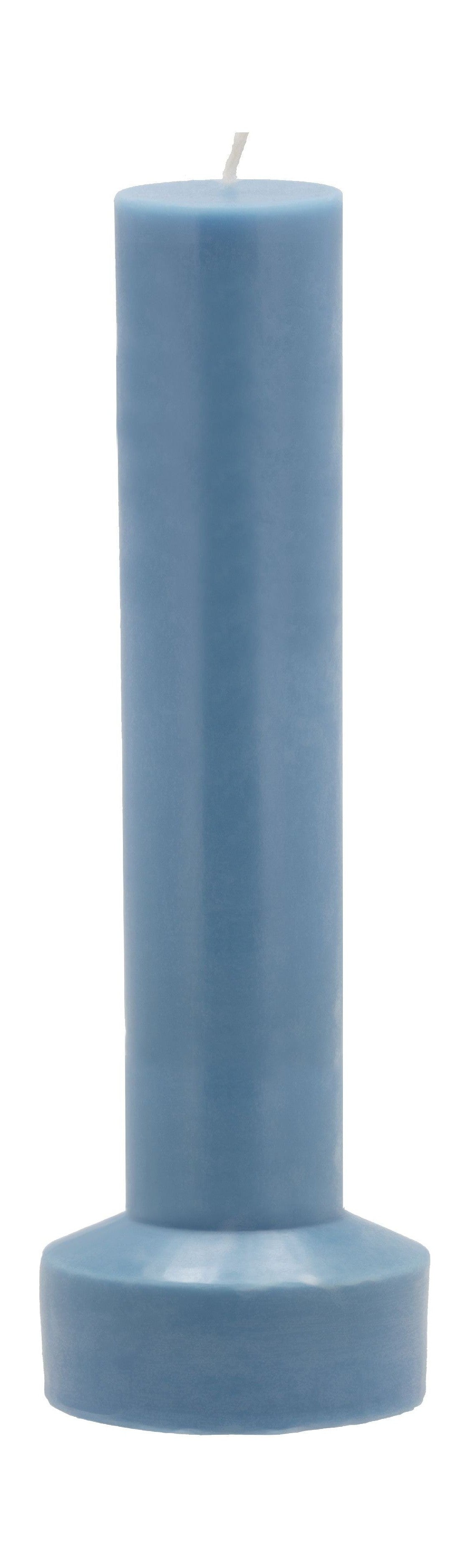 Villa Collection Styles Pillar Candle ø 8 X 23 Cm, Blue