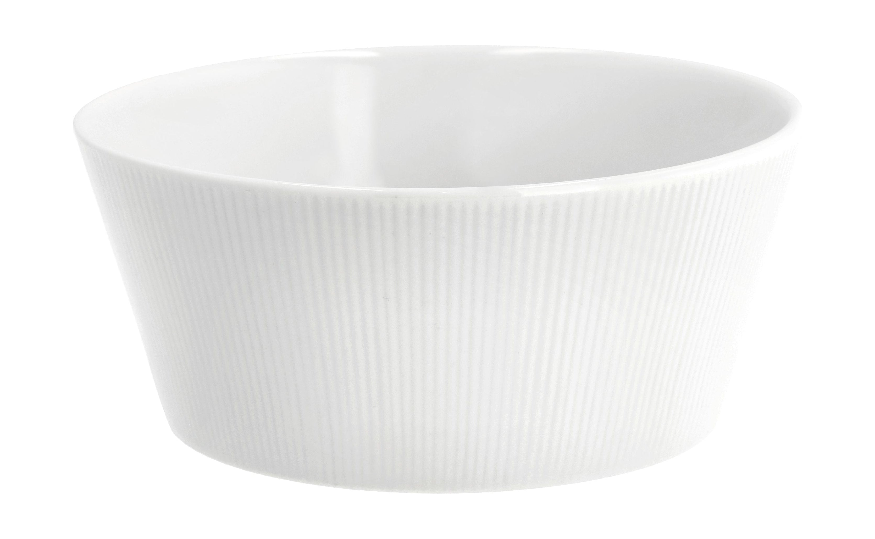 Pillivuyt Eventail Bowl Ø15 cm 0,5 liter, hvid