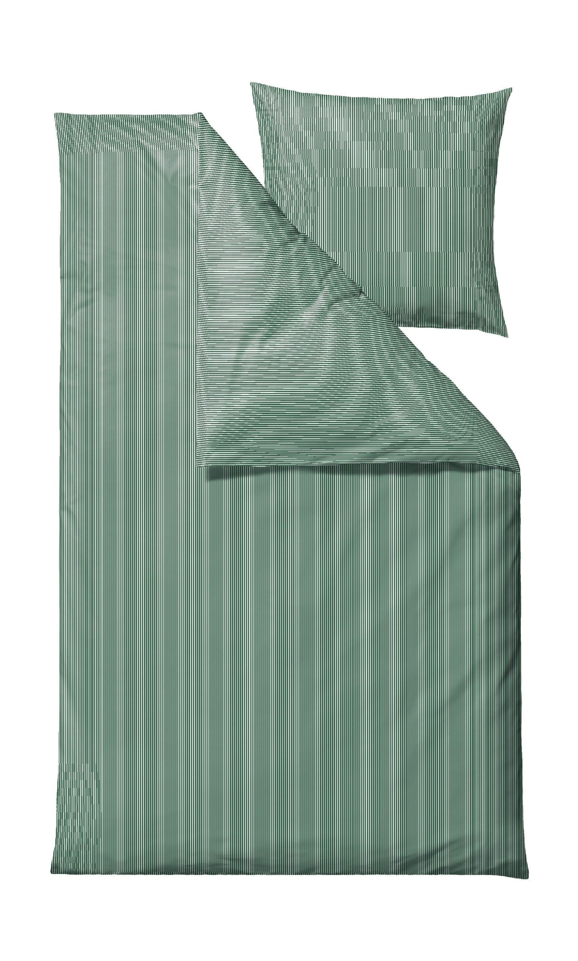 Södahl Cheerful Bed Linen 140 X 200 Cm, Green