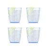 Bodum Kvadrant Drink Glass 200 ml 4 stk., Blue Moon