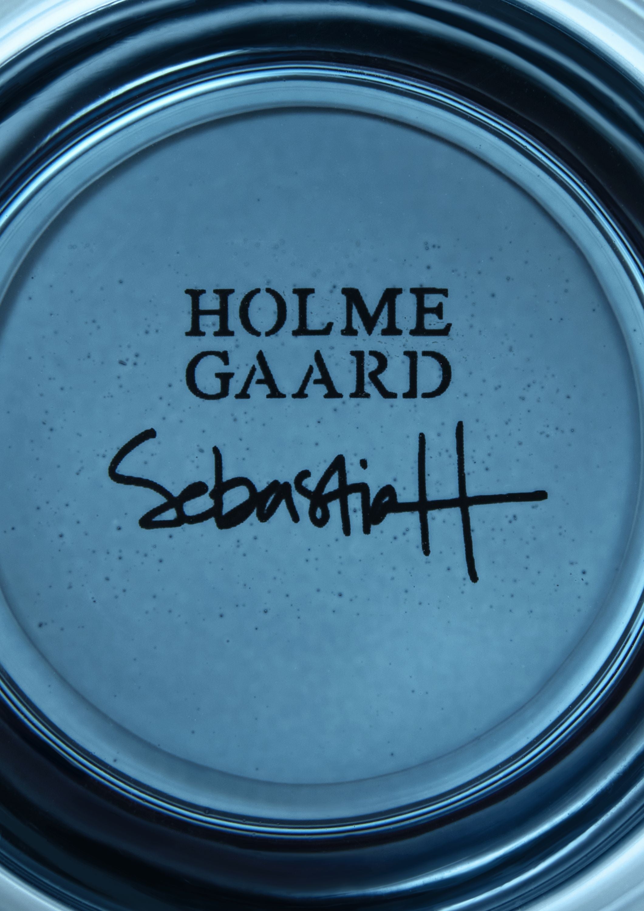 Holmegaard Arc Toealight Holder ø7,2 cm mørkeblå 2 stk.