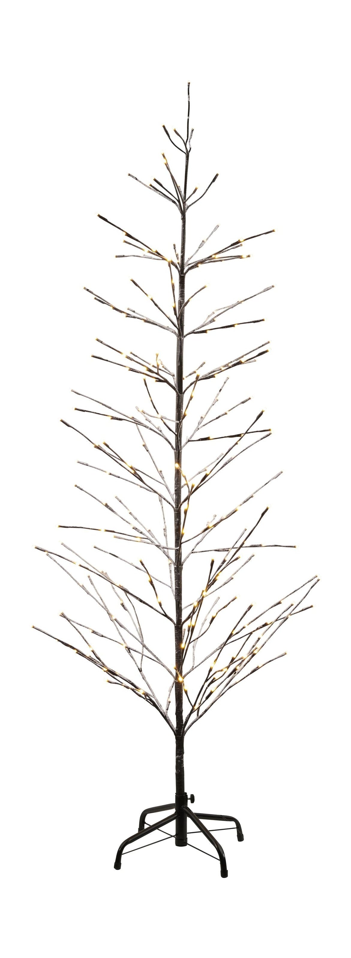 Sirius Isaac Træ, H2,1m Ø60cm, Brun/Snehvid