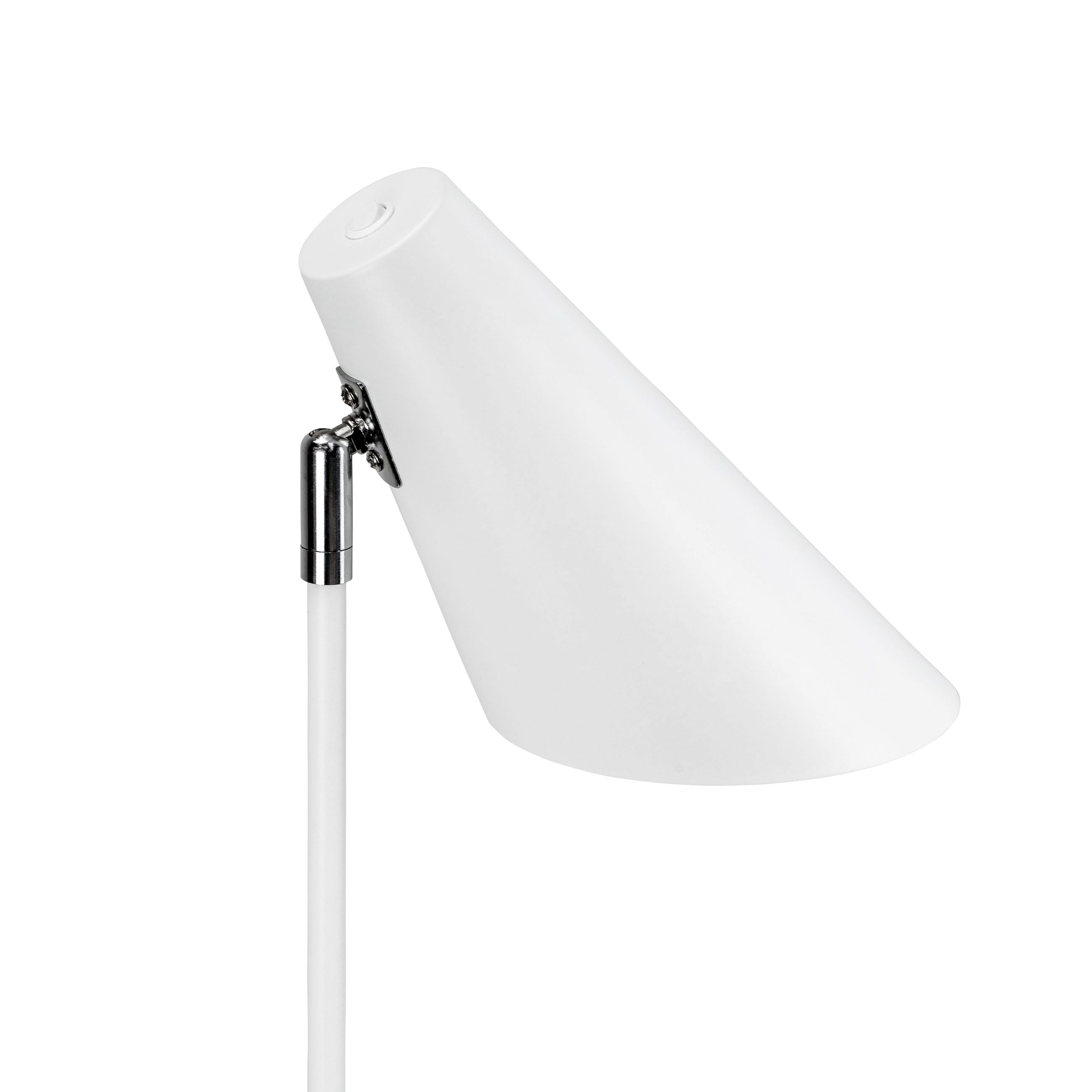Dyberg Larsen Cale bordlampe, hvid