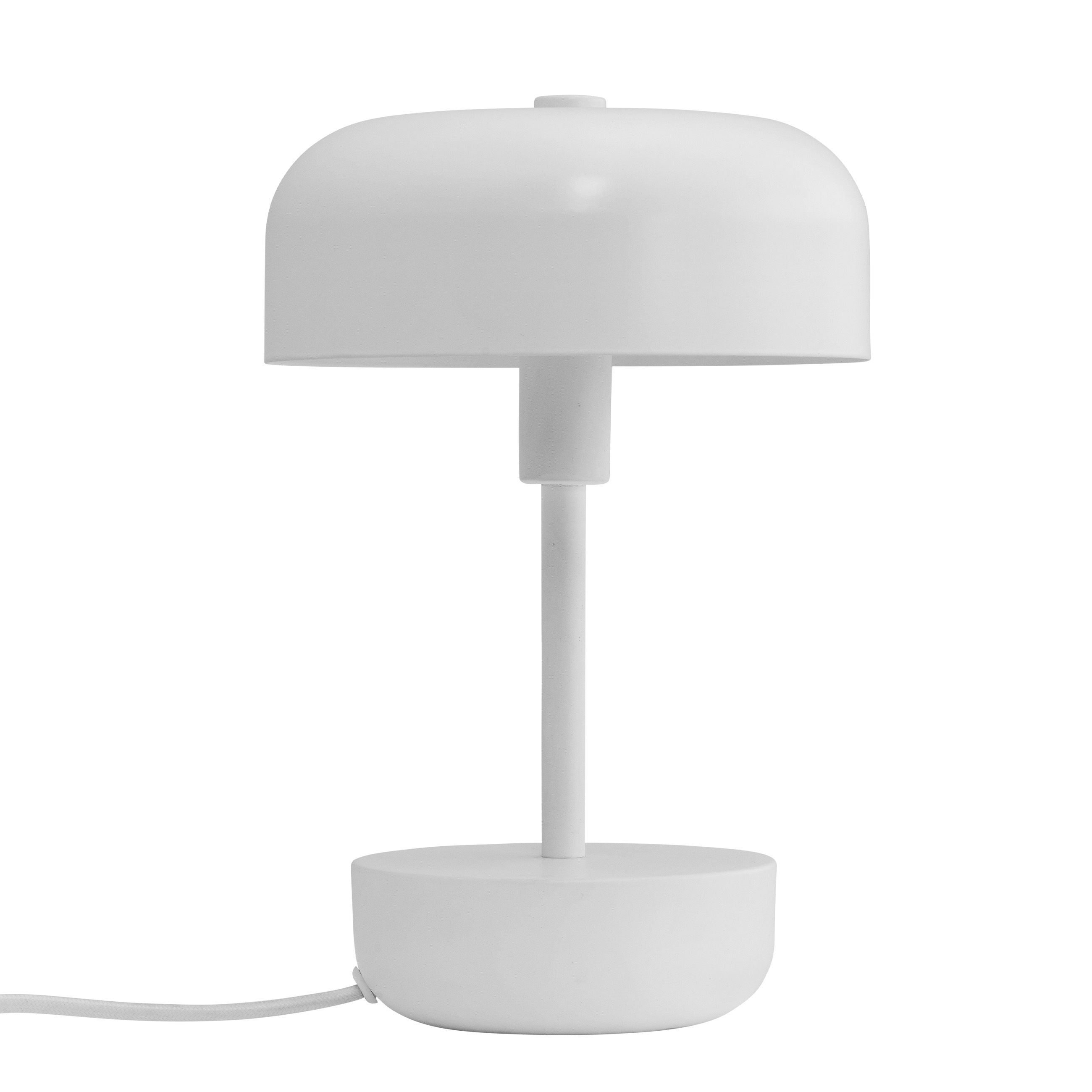 Dyberg Larsen Haipot bordlampe, hvit