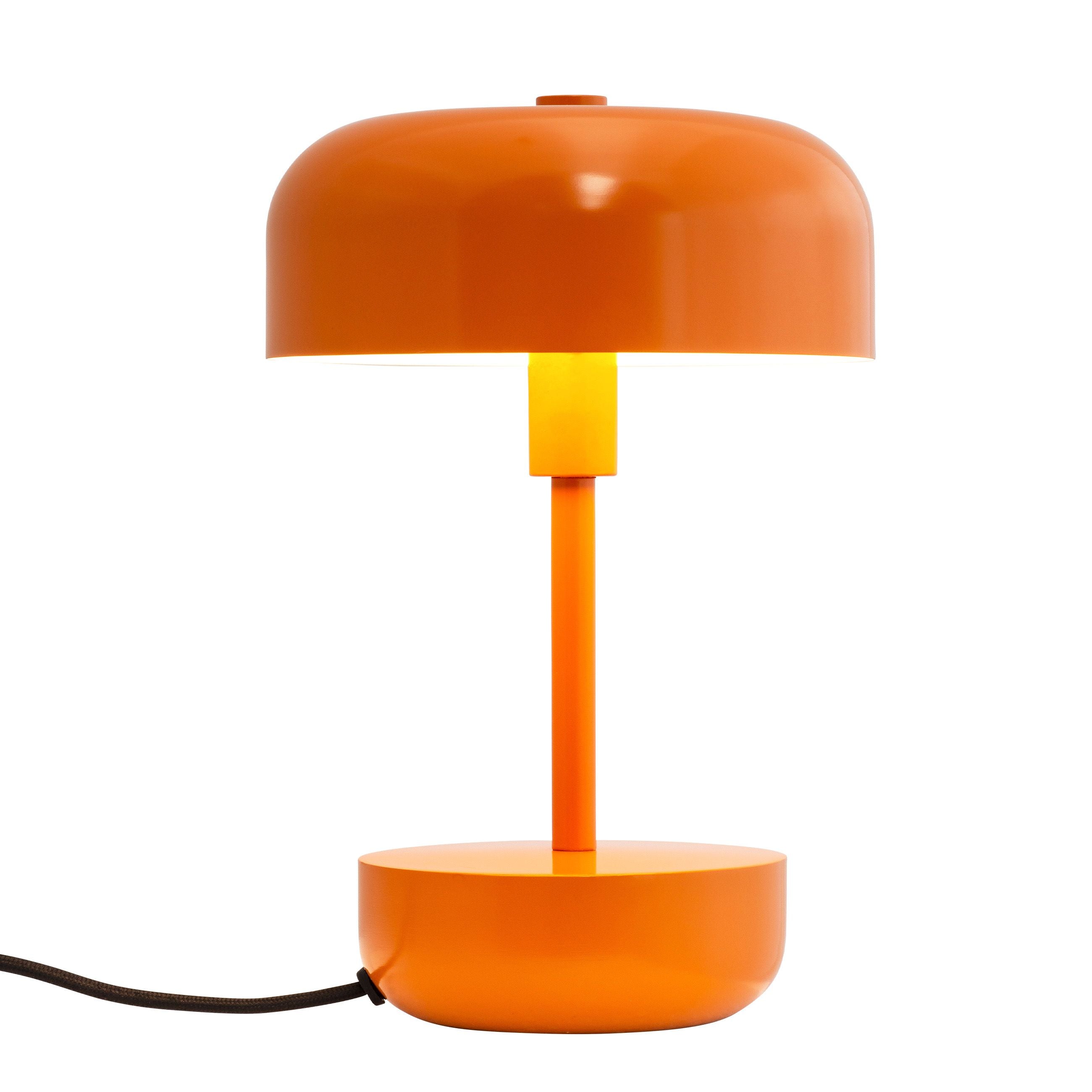 Dyberg Larsen Haipot bordlampe, oransje