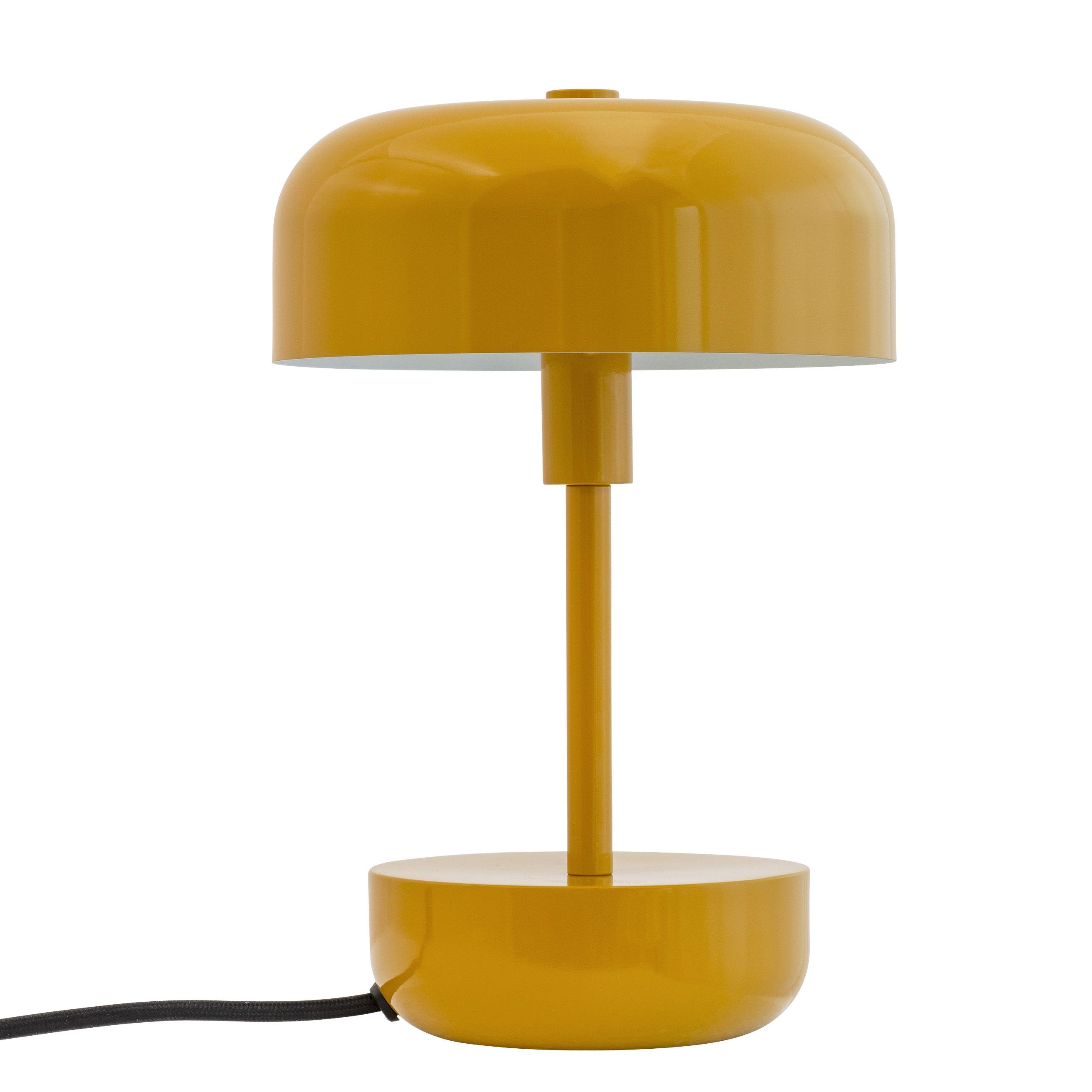Dyberg Larsen Haipot bordlampe, karry gul