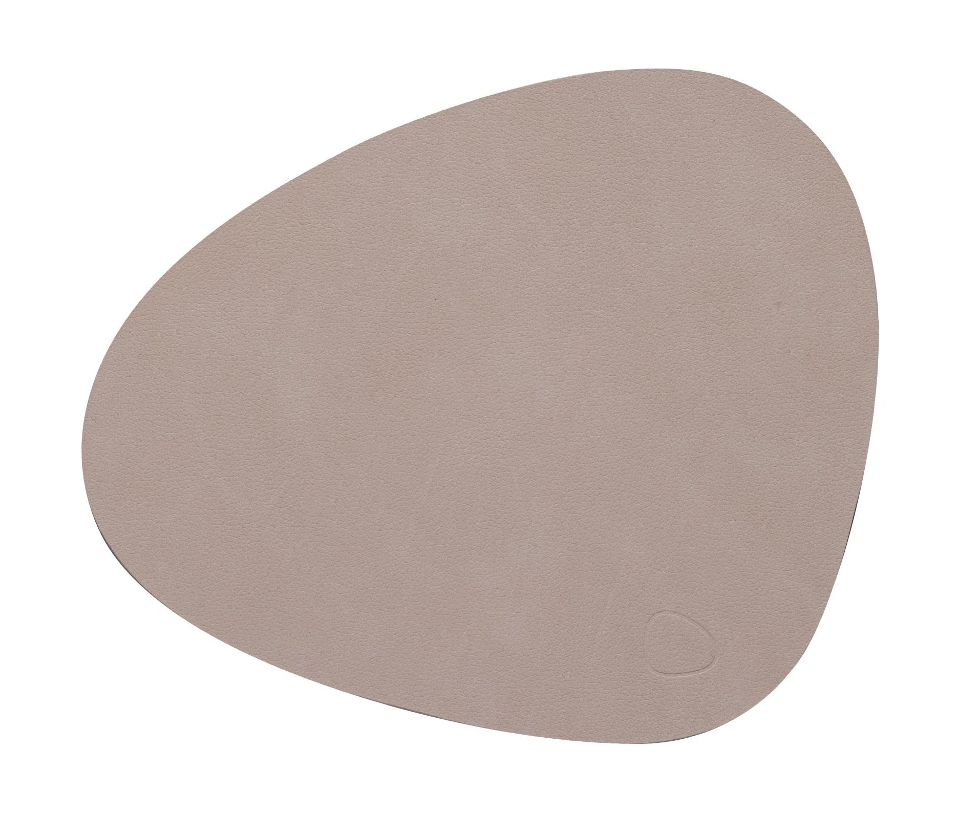 Lind DNA Table Mat Curve S, Clay Brown