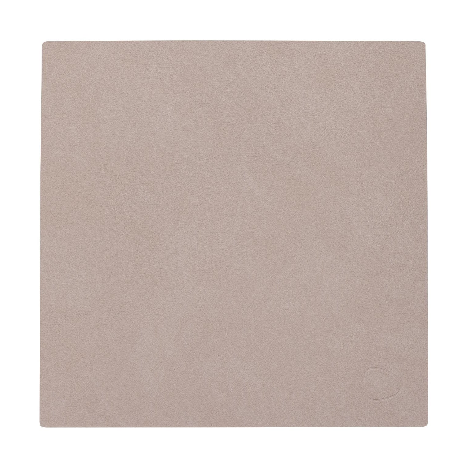 Lind DNA Table Mat Square S, Clay Brown