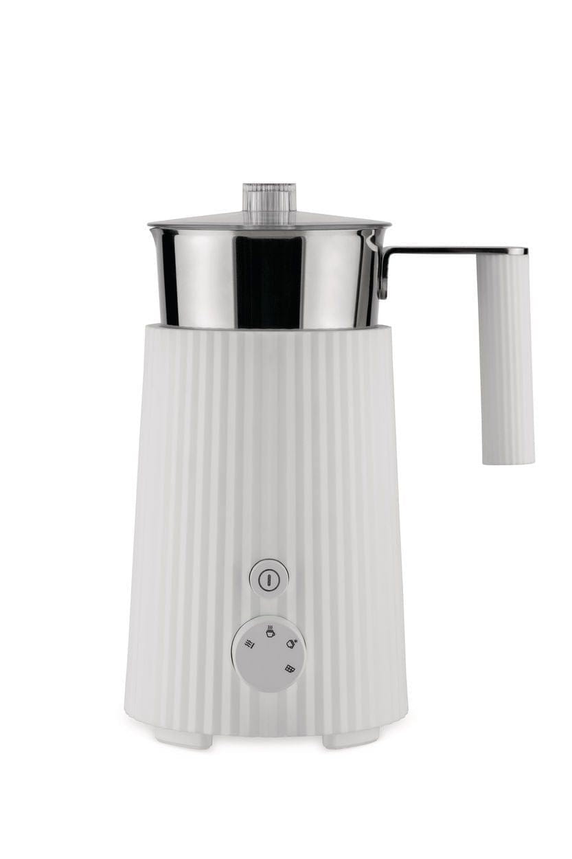 Alessi Plissé Pulcina Elektrisk Mælkeskummer 350 ml, Hvid-Alessi-8003299468515-MDL13 W-ALE-Allbuy