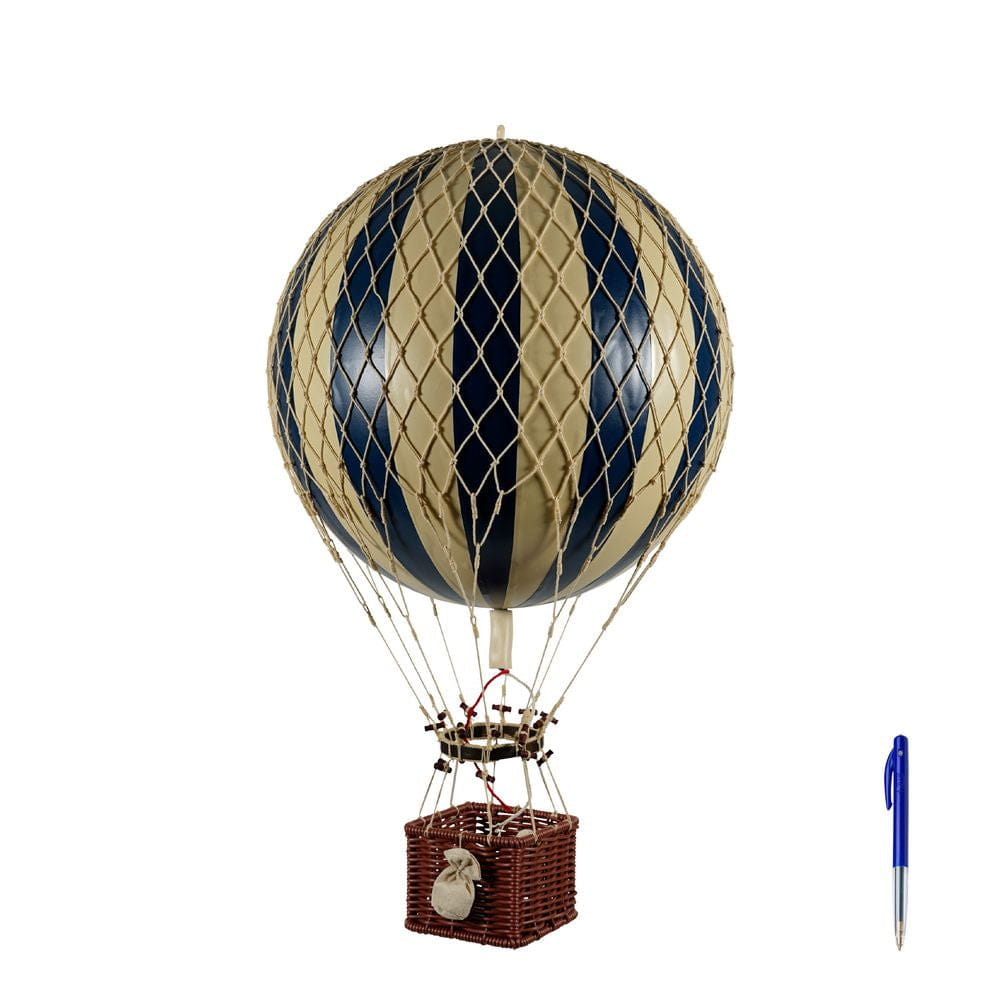 Authentic Models Royal Aero Luftballon, Navy Blå/Ivory, Ø 32 cm