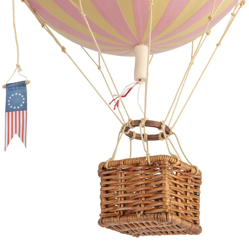 Authentic Models Travels Light Luftballon, Lyserød, Ø 18 cm