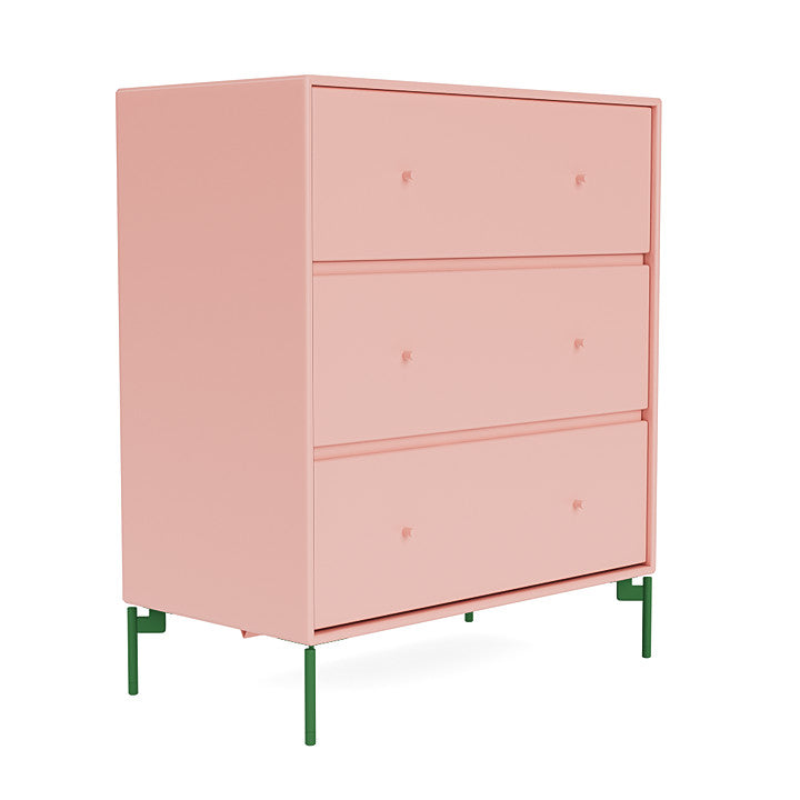 Montana Carry Dresser With Legs, Ruby/Parsley