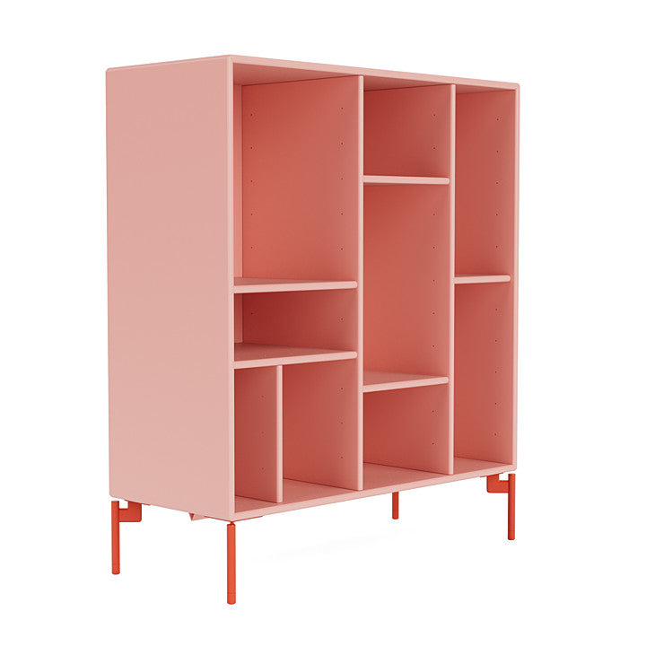 Montana Compile Decorative Shelf With Legs, Ruby/Rosehip